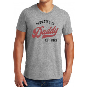 Promoted To Daddy 2021 T-Shirt