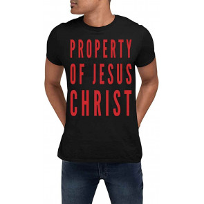 Property Of Jesus Christ Bible Verse Mug – Faith Mug For Women & Men P6DKLL Black T-Shirt