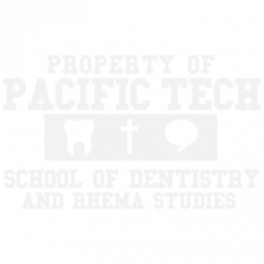 Property Of Pacific Tech  School Of Dentistry And Rhema Studies  Real Genius  80s Tshirt