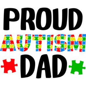 Prou Autism Dad T-Shirt