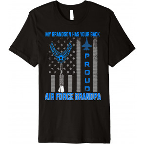Proud Air Force Grandpa  T-Shirt