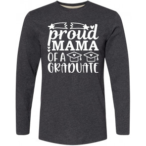 Proud Mama Of A Graduate 2021 With Cap Stars And T-Shirt