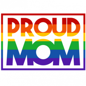 Proud Mom  Gay Pride Tshirt
