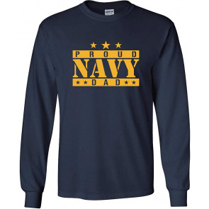 Proud Navy Dad T-Shirt