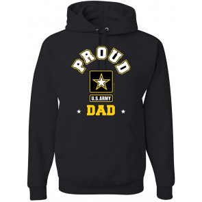 Proud US ARMY Dad Americana / American T-Shirt