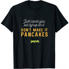 Psych Shawn Spencer Pancakes Standard T-Shirt