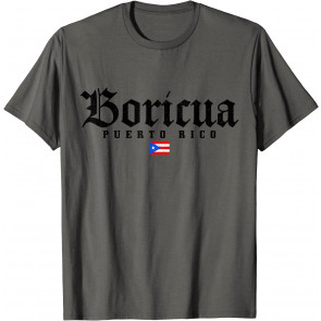 Puerto Rico Boricua Vintage Puerto Rican Flag Pride T-Shirt