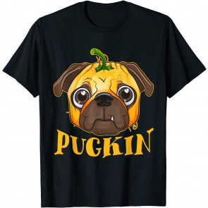 Pugkin Pug Pumpkin T-Shirt