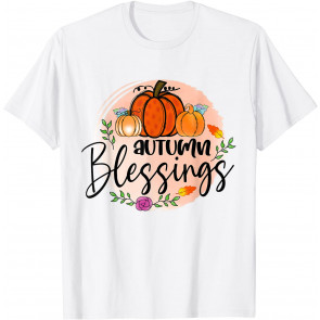 Pumpkin Autumn Blessings  T-Shirt