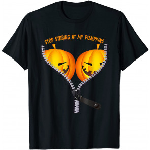 Pumpkin Boobs Women T-Shirt