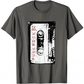 Punk Rock 80's Retro Concert Mixtape Cassette Vintage T-Shirt
