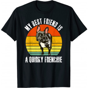 Quirky Frenchie Family Pet Dog - Cute French Bulldog T-Shirt