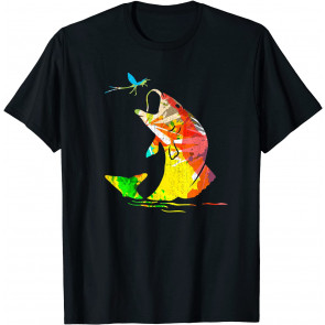 Rainbow Bass Trout T-Shirt