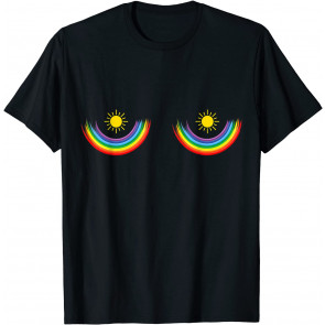 Rainbow Bra T-Shirt