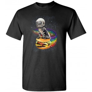 Rainbow Burger CAT - T-Shirt