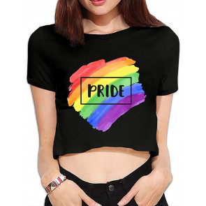 Rainbow LGBT Pride Ladies T-Shirt