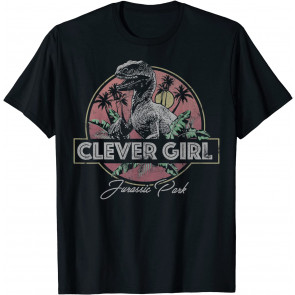 Raptor Clever Girl Vintage T-Shirt