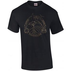 Ravenclaw Line Art Logo T-Shirt