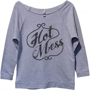 Raw Edge Yoga Sweat  T-Shirt