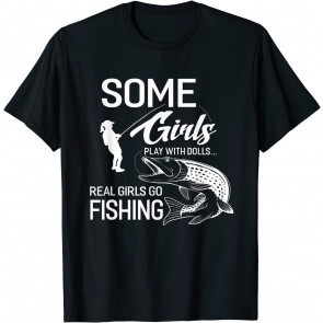 Real Girls Go Fishing T-Shirt