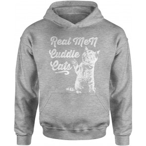 Real Men Cuddle Cats T-Shirt