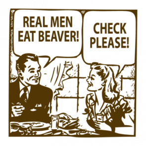 Real Men Eat Beaver Tshirt