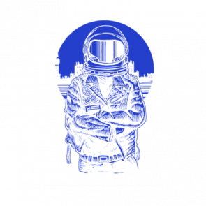 Rebel Astronaut Tshirt