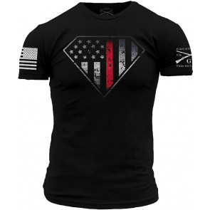 Red Line Crest Men's T-Shirt