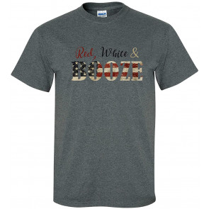 Red, White, & Booze T-Shirt