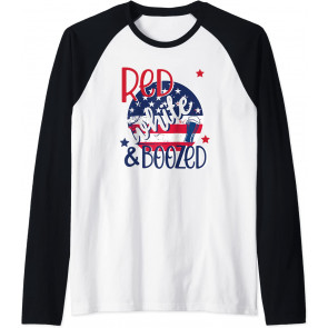 Red, White & Boozed 4th Of July T-Shirt