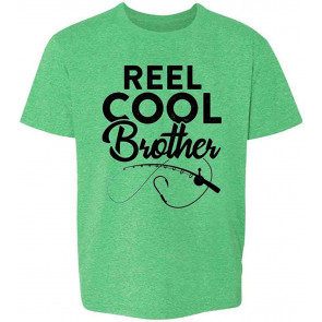 Reel Cool Brother Fishing Rod Fisherman T-Shirt