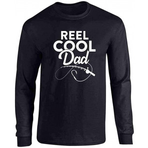 Reel Cool Dad Fishing Rod Fisherman T-Shirt