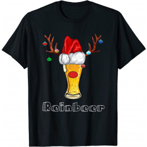 ReinBeer Santa Claus Reindeer Beer T-Shirt