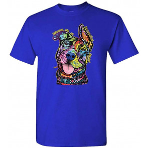 Rescues - Dean Russo Dog Modern Art - T-Shirt