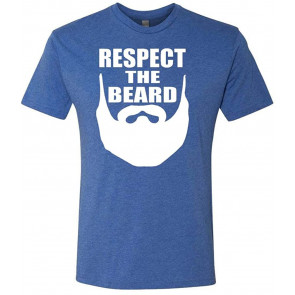 Respect The Beard - Harden Basketball - Tri-Blend T-Shirt