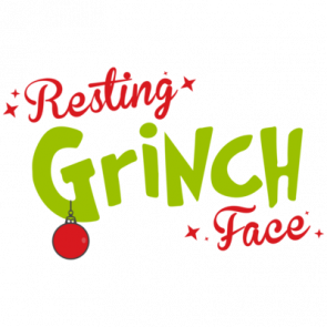 Resting Grinch Face  Funny Christmas Tshirt