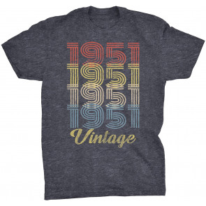 Retro Birthday - 1951 Vintage T-Shirt