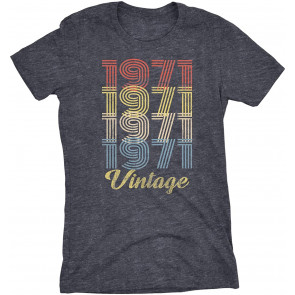 Retro Birthday - 1971 Vintage T-Shirt