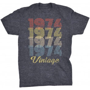 Retro Birthday - 1974 Vintage T-Shirt