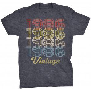 Retro Birthday - 1986 Vintage T-Shirt