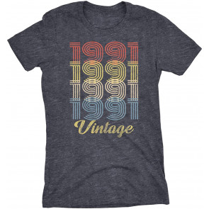 Retro Birthday - 1991 Vintage T-Shirt