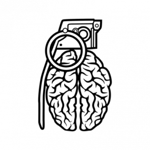Retro Brain Grenade Tshirt