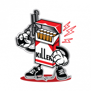 Retro Cigarette Killer Tshirt