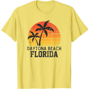 Retro Daytona Beach Florida Vintage FL Sunshine Summer T-Shirt