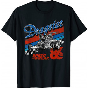 Retro Dragster Racing Stripe Hot Rod Car Race T-Shirt