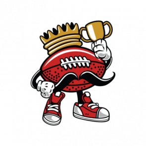 Retro Football King Tshirt