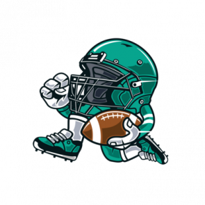 Retro Football Player Tshirt