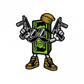 Retro Gangster Cash Money Tshirt