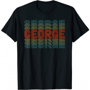 Retro George Name - Vintage Style T-Shirt