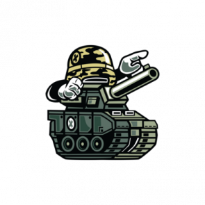 Retro Military Tank Tshirt